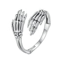 925 Sterling Silver Oxidized 0.2cm Ring