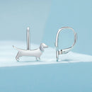 925 Oxidized Silver Earrings 17mm for Women