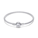925 Sterling Silver SCB Bracelet Size 17.0cm