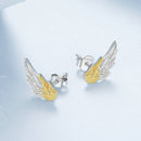 925 Sterling Silver Earrings with White Gold Plating for Women