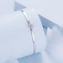 925 Sterling Silver Pavé CZ Bracelet for Women