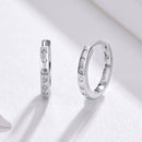 925 Sterling Silver Earrings with Pavé Setting CZ for Women