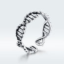 925 Sterling Silver Oxidized Ring for Women