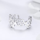925 Sterling Silver Ring 0.2cm Width for Women