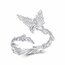 925 Sterling Silver White Gold Plated Rings