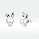 925 Sterling Silver Earrings with Quality Shell Pearl