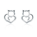 925 Sterling Silver Oxidized Earrings