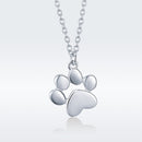 925 Sterling Silver Necklace with SCN Pendant 1.5x1.4cm for Women