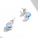 925 Sterling Silver Moonstone Earrings for Women