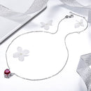 925 Sterling Silver Necklace with 1.5x1.3 cm Pendant for Women
