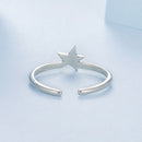 925 Sterling Silver Star Ring for Women