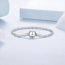 925 Sterling Silver Bracelet 17cm with Oxidized Finish