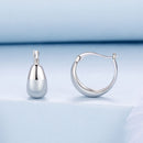 925 Sterling Silver White Gold Plated Earrings for Women