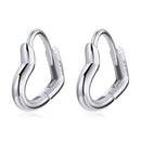 925 Sterling Silver & Platinum Earrings for Women