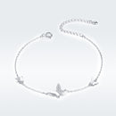 925 Sterling Silver Pavé Setting CZ Bracelet for Women