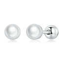 925 Sterling Silver Quality Shell Pearl Earrings for Women