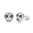 925 Sterling Silver Earrings with Pavé Setting CZ
