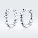 925 Sterling Silver Plated Platinum Earrings for Women