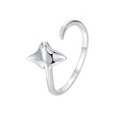 925 Sterling Silver & Plated White Gold 1.7mm Ring for Men