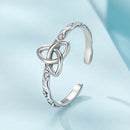 925 Sterling Silver Oxidized Silver Ring for Women