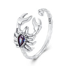 925 Sterling Silver Pavé CZ Oxidized Silver Ring 1.9mm Style E