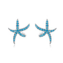 925 Sterling Silver Earrings with Pavé Setting CZ, 1.6*1.9cm for Women