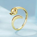 925 Sterling Silver Oxidized Silver 0.18cm Ring