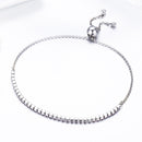925 Sterling Silver Bracelet 27cm for Women