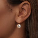 925 Sterling Silver Earrings with Quality Shell Pearl