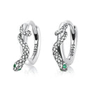 925 Sterling Silver Earrings with Pavé Setting CZ