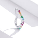 925 Sterling Silver Earrings with Pavé Set CZ, 1.6cm Length, 1.2cm Thickness, Women