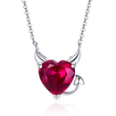 925 Sterling Silver Necklace with 1.5x1.3 cm Pendant for Women