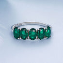 925 Sterling Silver Plated White Gold 1.4mm Ring Size 6.0 for Women
