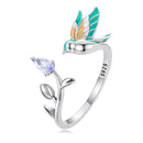 925 Sterling Silver 0.16cm Pavé Setting CZ Ring