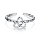925 Sterling Silver Oxidized Silver Ring for Women