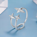 925 Sterling Silver Oxidized Silver Ring for Women