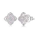 925 Sterling Silver Moissanite 0.8cm Earrings for Women