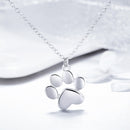925 Sterling Silver Necklace with SCN Pendant 1.5x1.4cm for Women