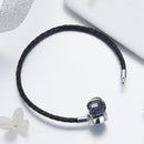 925 Sterling Silver Nan Style Bracelet Size 17.0