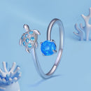 925 Sterling Silver Ring with Pavé Set CZ and Translucent Opal, 1.5mm Width for Women