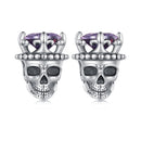 925 Sterling Silver Earrings with Pavé Setting CZ 10*9mm for Women