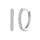 S925 Sterling Silver 2.0mm Moissanite Earrings for Women