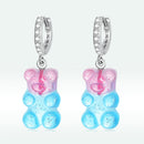 S925 Sterling Silver Pavé Setting CZ Earrings for Women