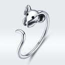 S925 Oxidized Silver Ring