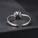 925 Sterling Silver Moissanite Ring Size E for Women