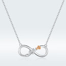 925 Sterling Silver Necklace 40-45cm for Women