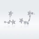 925 Sterling Silver Pavé Setting Earrings for Women