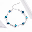 925 Sterling Silver Adjustable Bracelet for Women