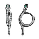 S925 Sterling Silver Pavé Setting CZ Earrings for Women