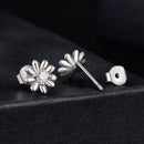 925 Sterling Silver Moissanite 0.3cm Earrings for Women